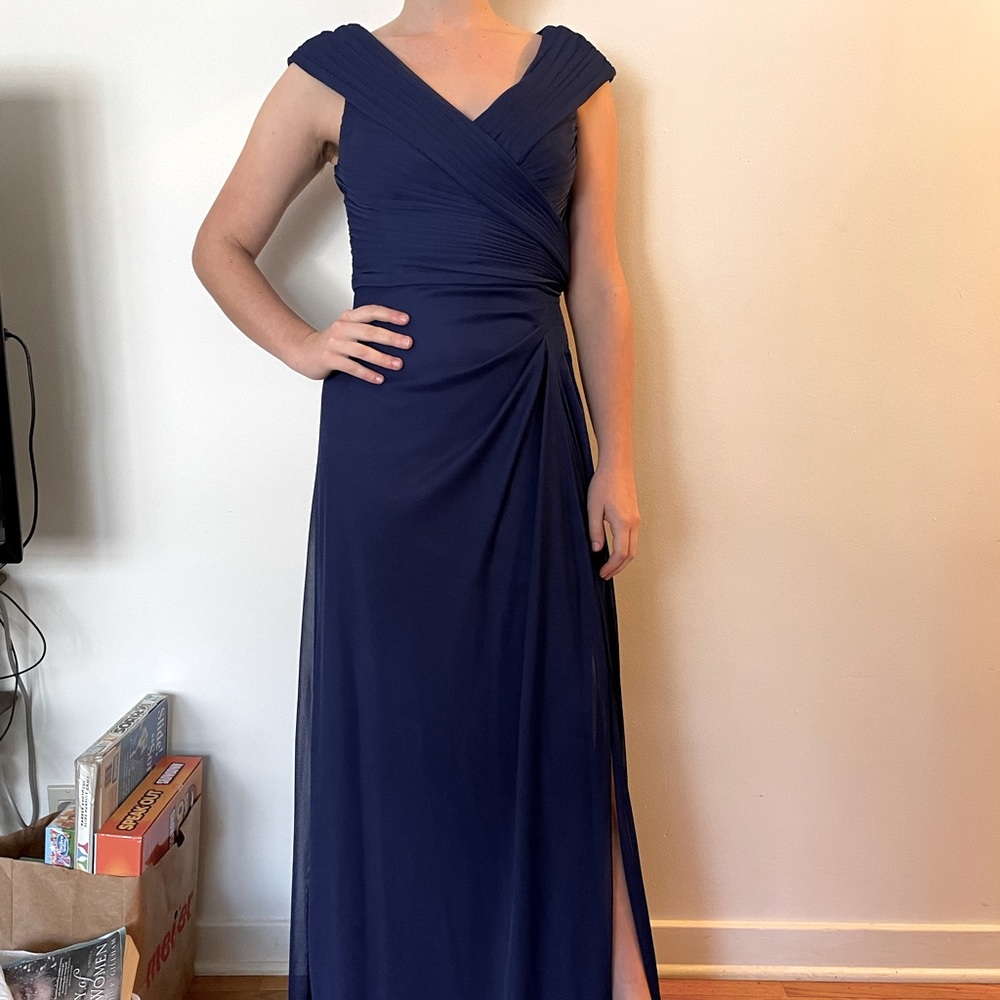 Alex Evenings Floor Length Formal Dress Size 8